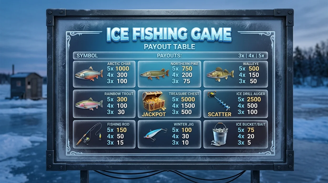 Multiplier values displayed on the interface